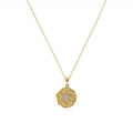STARBUST MADELLION NECKLACE