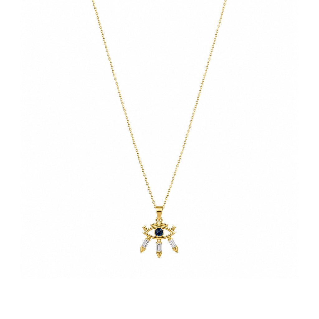 CRYSTAL EYE DROP NECKLACES