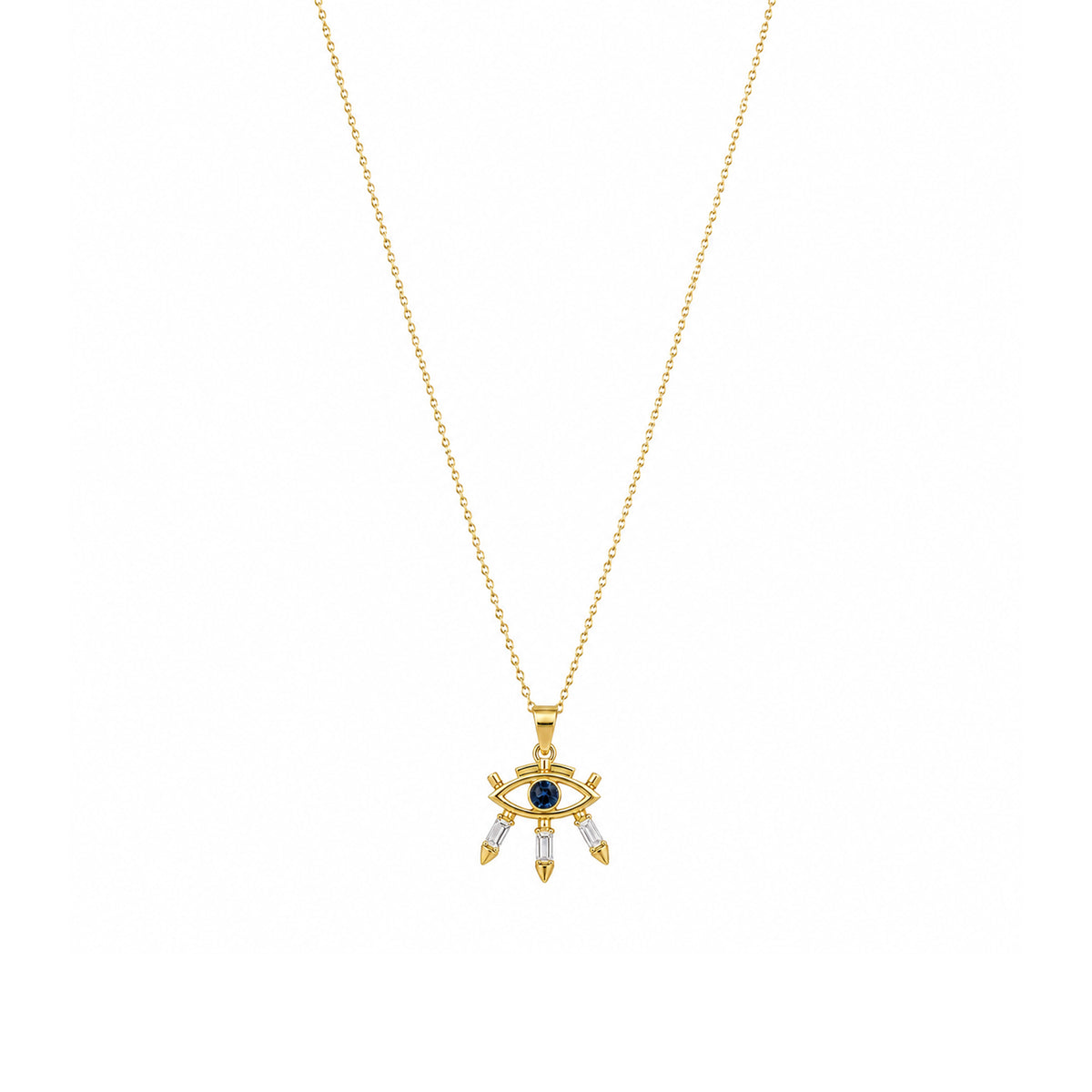 CRYSTAL EYE DROP NECKLACES