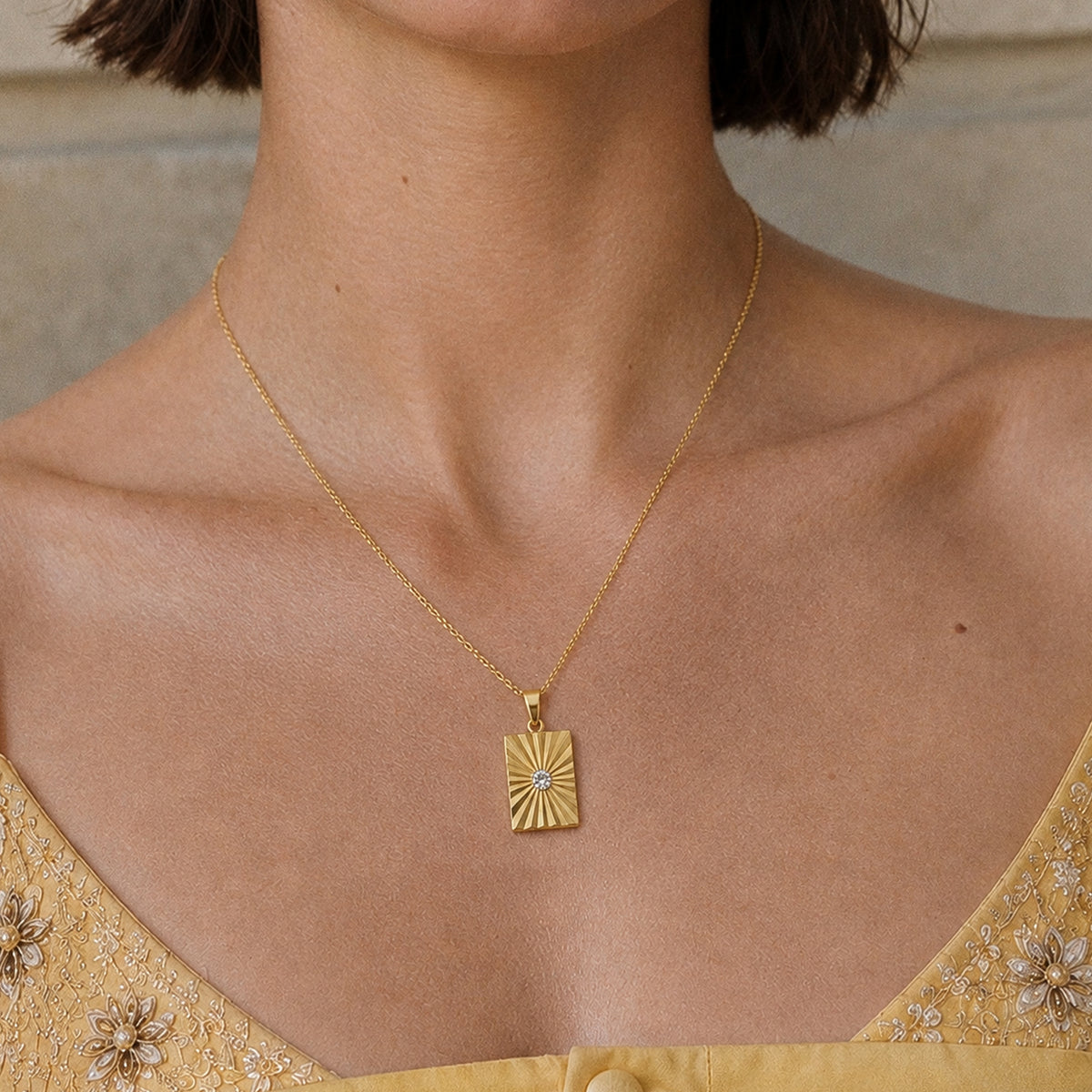 SUNBURST SOLAY RAY NECKLACES